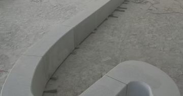 中山 花岗岩整石坐凳拼装