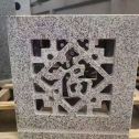 中山 芝麻白花岗岩镂空雕花灯笼