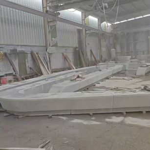 中山 花岗岩整石坐凳拼装