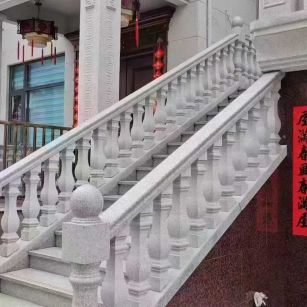 中山 天然石材 阳台庭院护栏、栏杆