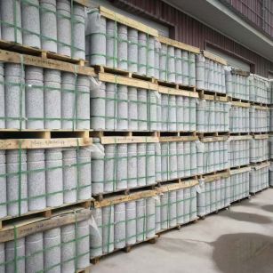 中山 芝麻白挡车柱、阻车桩、隔离柱