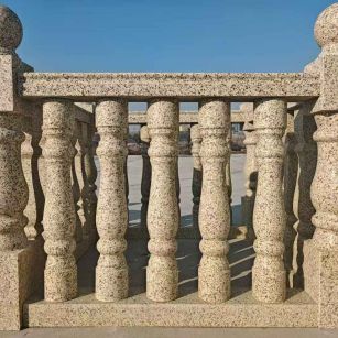 中山 黄金麻栏杆（扶手，花瓶柱，将军柱）