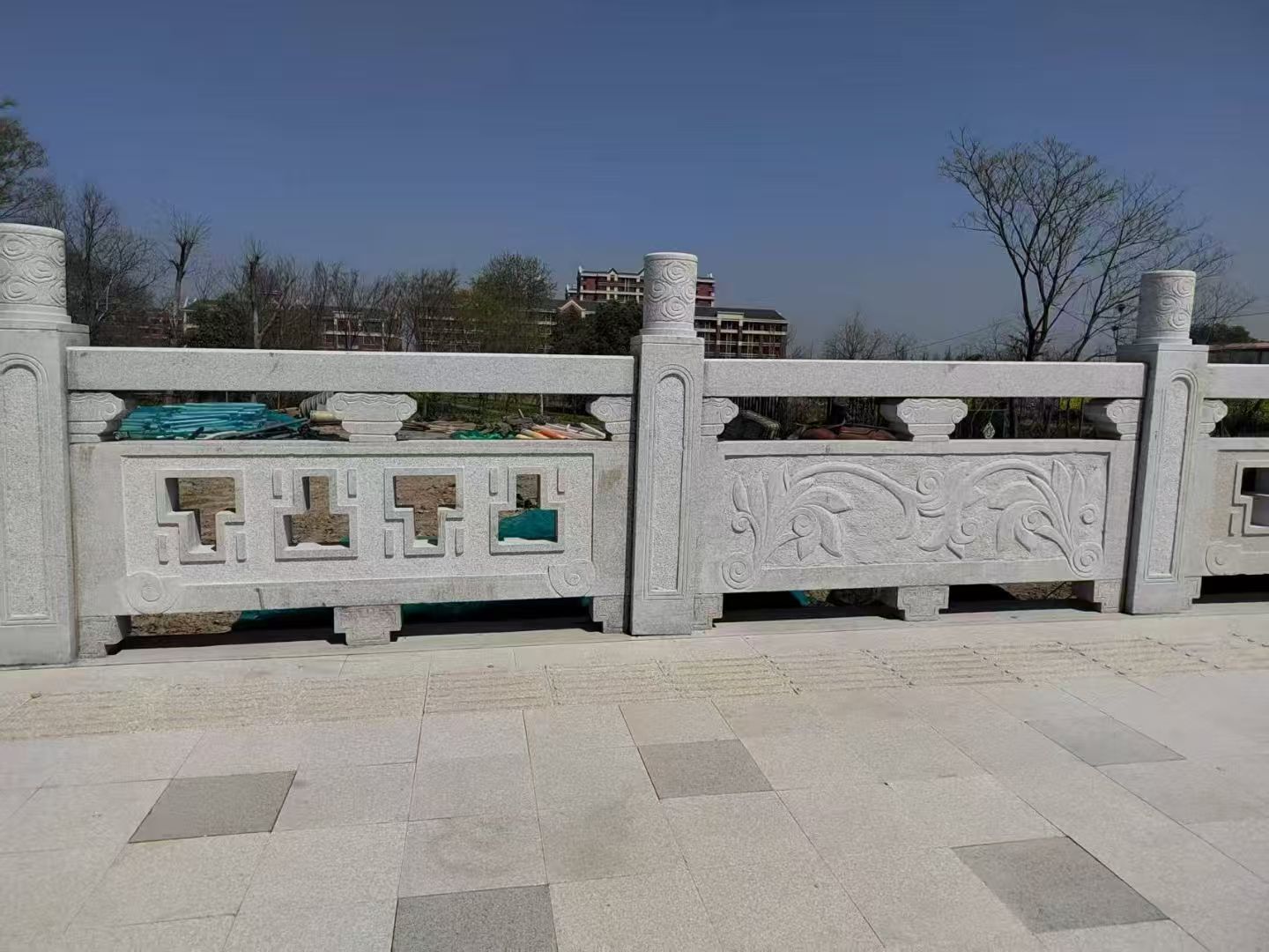 中山 河道栏杆，河道护栏