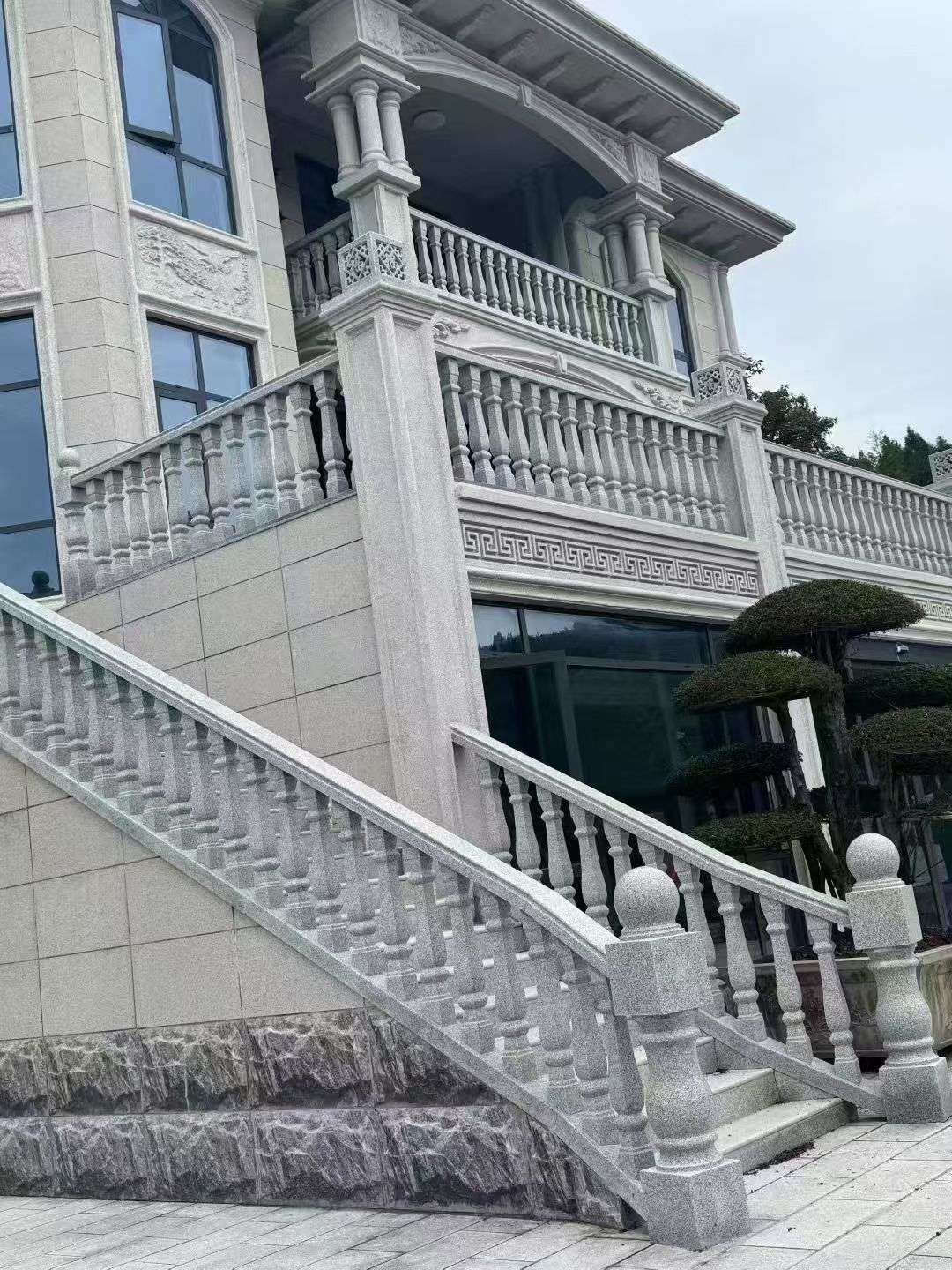 中山 芝麻白别墅，栏杆