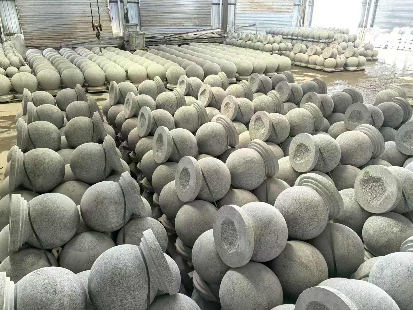 中山石材挡车球