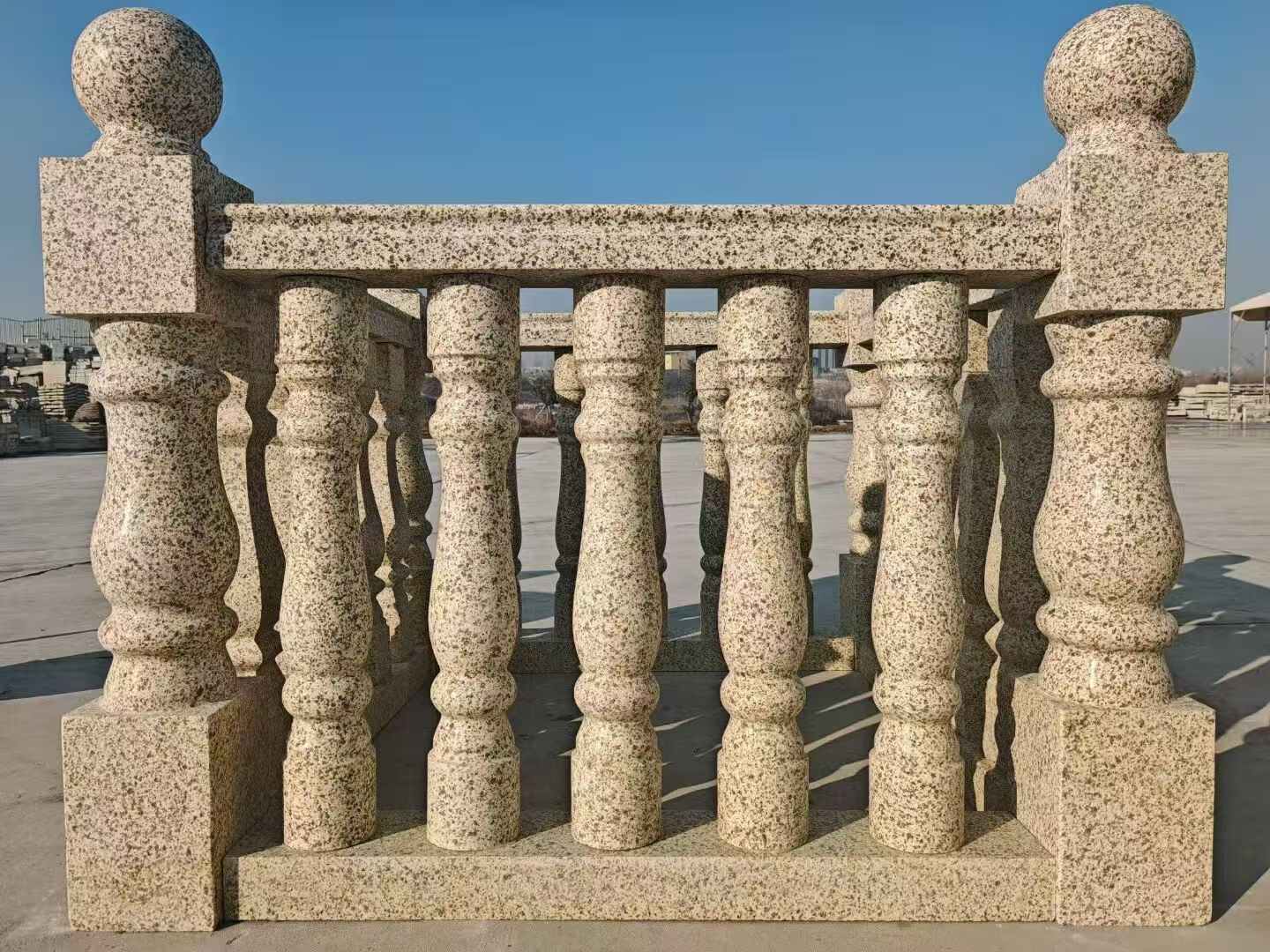 中山 黄金麻栏杆（扶手，花瓶柱，将军柱）