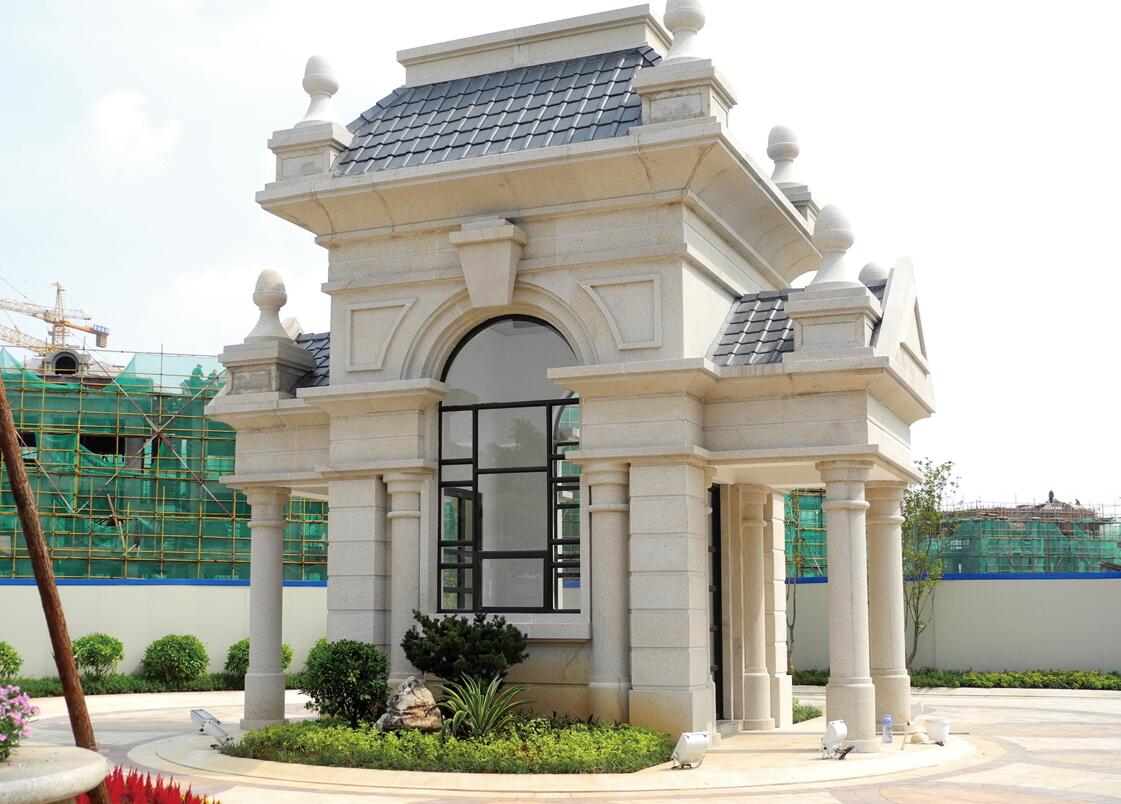 中山花岗岩在建筑外墙的应用