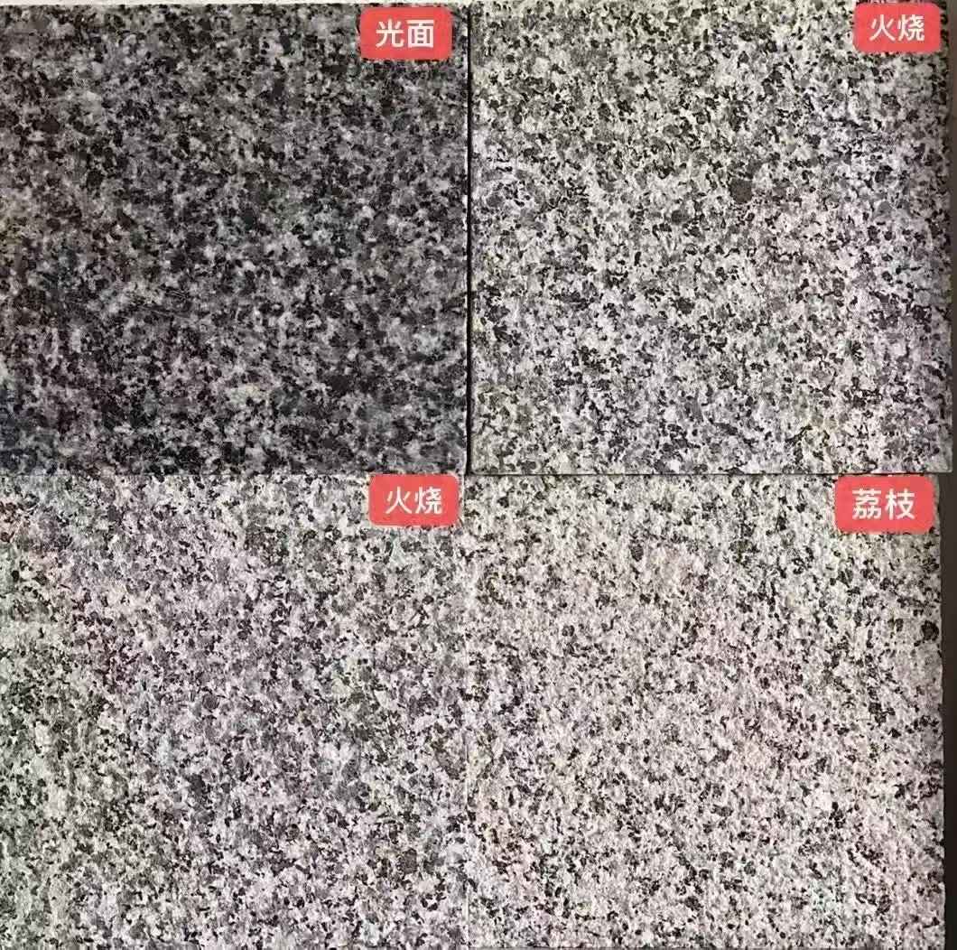 中山 芝麻黑光面，芝麻黑火烧面，芝麻黑荔枝面